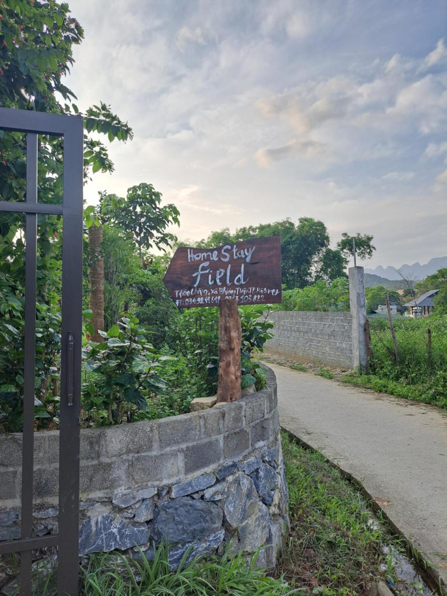 Homestay Field - Bungalow, Ha Giang Loop Tour, Motorbikes Rental Exterior foto